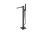 Напольный смеситель  BelBagno LUCE LUC-FMT-NERO черный матовый Напольный смеситель  BelBagno LUCE LUC-FMT-NERO черный матовый