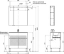 Тумба под раковину Aquanet Алвита New 80 см 00277551 напольная антрацит