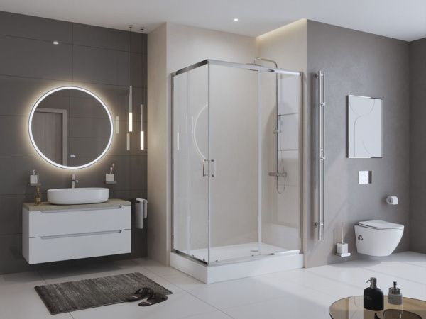 Душевой уголок 70x90 см BelBagno UNO-195 Uno-195-ah-2-90/70-c-cr хром Душевой уголок 70x90 см BelBagno UNO-195 Uno-195-ah-2-90/70-c-cr хром