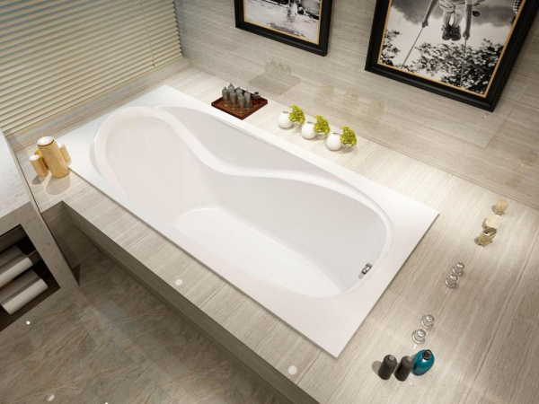 Ванна акриловая ALEX BAITLER  Nemi 170х75 см белая Ванна акриловая ALEX BAITLER  Nemi 170х75 см белая