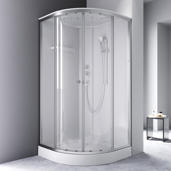 Душевая кабина AM.PM X-Joy 100x100 W94C-401-100MT профиль хром