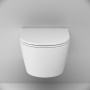 Унитаз подвесной FlashClean с сиденьем микролифт AM.PM Func C8F1701SC Унитаз подвесной FlashClean с сиденьем микролифт AM.PM Func C8F1701SC