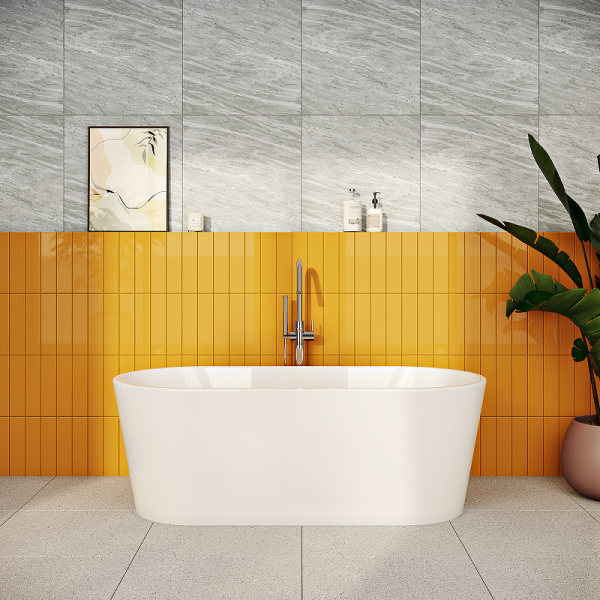 Ванна акриловая отдельностоящая 180x80 VitrA Geo 65380006000 с ножками и сифоном Ванна акриловая отдельностоящая 180x80 VitrA Geo 65380006000 с ножками и сифоном