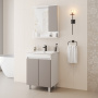 Тумба под раковину Onika Марви 60 см 106153 напольная белый, бирюзовый