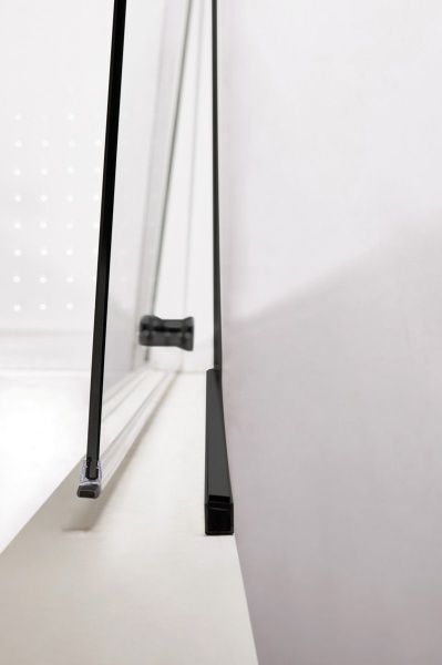 Душевая дверь 90x190 см Cezares ECO ECO-O-B-1-90-C-NERO хром Душевая дверь 90x190 см Cezares ECO ECO-O-B-1-90-C-NERO хром