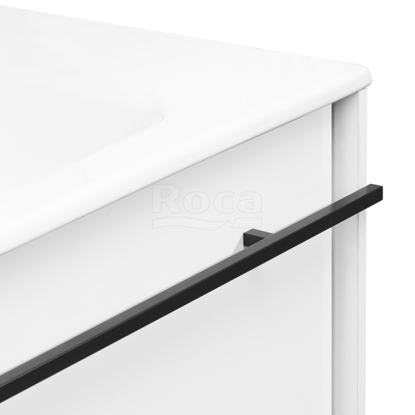 Тумба под раковину Roca Aneto 80 см 7.8574.3.080.6 подвесная белая