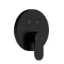 Душевая система со смесителем AQUAme AQM8402MB черная матовая Душевая система со смесителем AQUAme AQM8402MB черная матовая