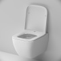 Подвесной унитаз FlashClean с сиденьем микролифт AM.PM Gem C901701SC Подвесной унитаз FlashClean с сиденьем микролифт AM.PM Gem C901701SC