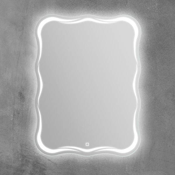 Зеркало с LED подсветкой 60x80 см BelBagno  SPC-OND-600-800-LED-TCH Зеркало с LED подсветкой 60x80 см BelBagno  SPC-OND-600-800-LED-TCH