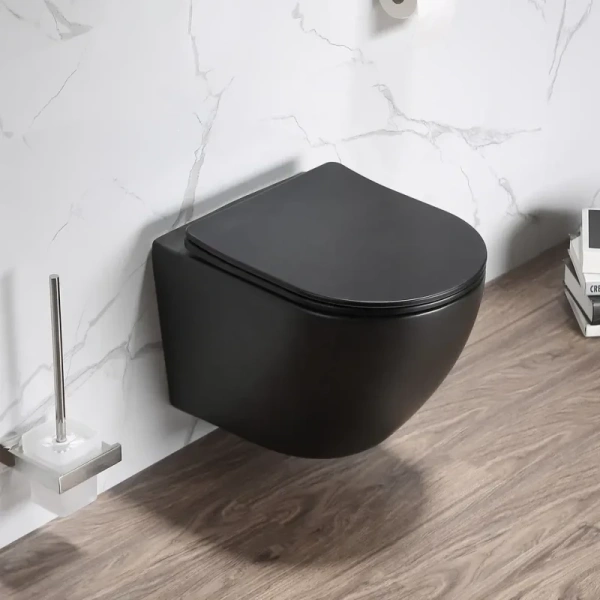 Унитаз Ceruttispa Ticino CT8918 подвесной безободковый с сиденьем микролифт