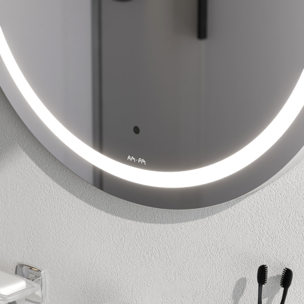 Зеркало Am.Pm X-Joy 65 см M85AMOX0651WG с подсветкой серебро