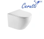 Унитаз подвесной Ceruttispa Sella CT7183 безободковый с микролифтом