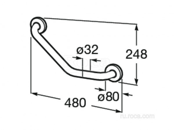 Поручень Roca Access Comfort 816931001 Поручень Roca Access Comfort 816931001