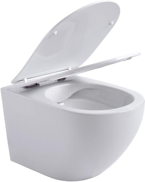 Унитаз подвесной Aquanet Cetus 2.0 W безободковый с микролифтом