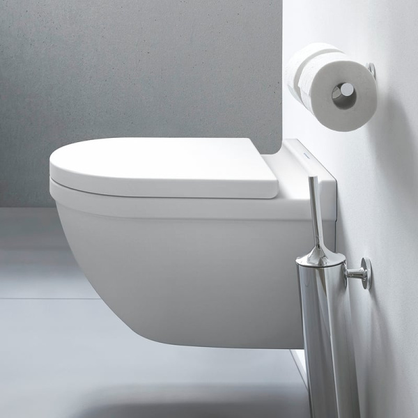 Унитаз крышка с микролифтом Duravit Starck 3 42250900A1 белый Унитаз крышка с микролифтом Duravit Starck 3 42250900A1 белый