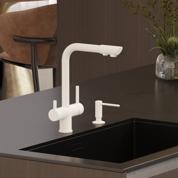 Смеситель для кухни 2 воды WasserKRAFT A8357 Смеситель для кухни 2 воды WasserKRAFT A8357