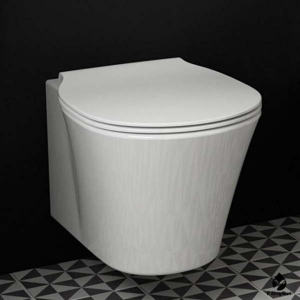 Тонкое сиденье и крышка стандарт Ideal Standard CONNECT AIR E036501 Тонкое сиденье и крышка стандарт Ideal Standard CONNECT AIR E036501
