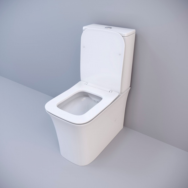 Напольный унитаз-компакт безободковый Cerutti SPA Marmolada CT7777 с быстросъемным сиденьем микролифт Напольный унитаз-компакт безободковый Cerutti SPA Marmolada CT7777 с быстросъемным сиденьем микролифт