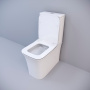 Напольный унитаз-компакт безободковый Cerutti SPA Marmolada CT7777 с быстросъемным сиденьем микролифт Напольный унитаз-компакт безободковый Cerutti SPA Marmolada CT7777 с быстросъемным сиденьем микролифт