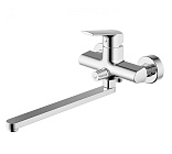 Смеситель для ванны c длинным изливом Bravat REAL F6121179CP-01L Смеситель для ванны c длинным изливом Bravat REAL F6121179CP-01L