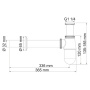 Сифон для раковины WasserKRAFT A071 Сифон для раковины WasserKRAFT A071