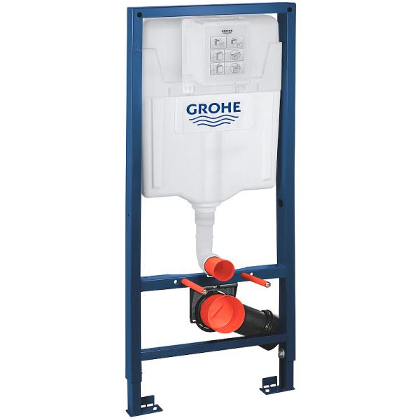 Инсталляция для унитаза с клавишей смыва  Grohe Rapid sl 38811KF0 черный Инсталляция для унитаза с клавишей смыва  Grohe Rapid sl 38811KF0 черный