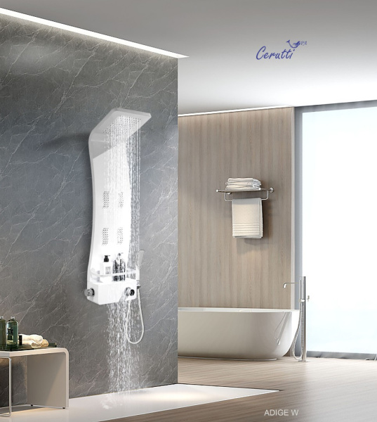 Душевая панель Cerutti SPA ADIGE W СТ8979