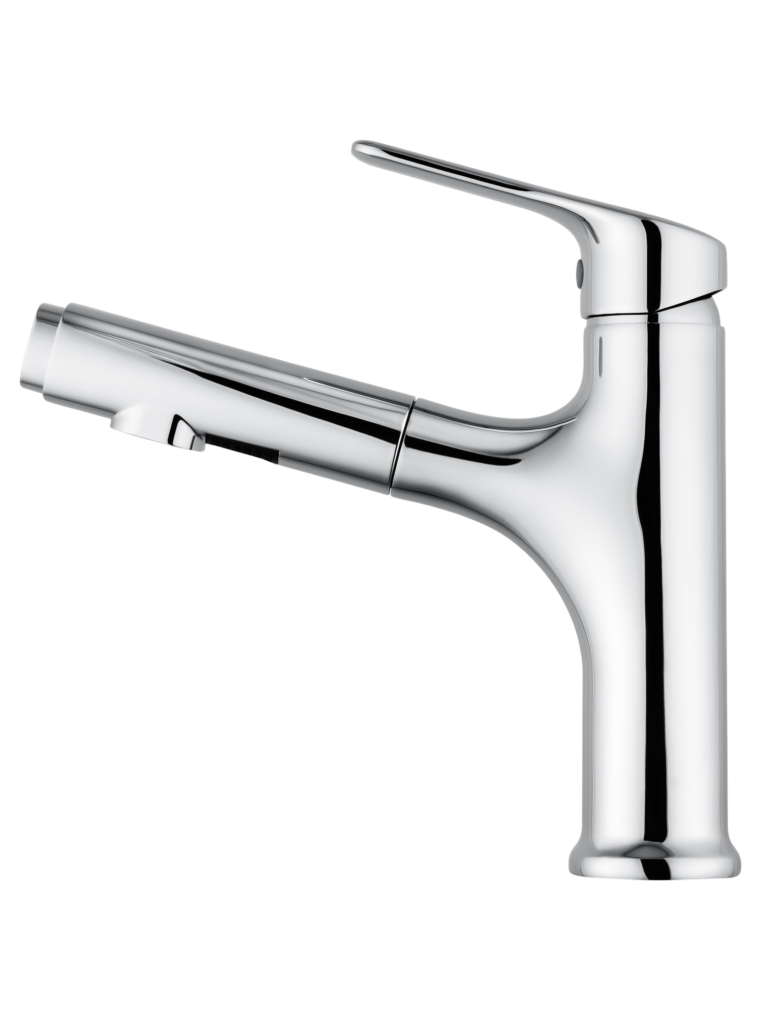 Смеситель для раковины с гигиеническим душем Wonzon & Woghand WW-AE4151-CR хром глянцевый