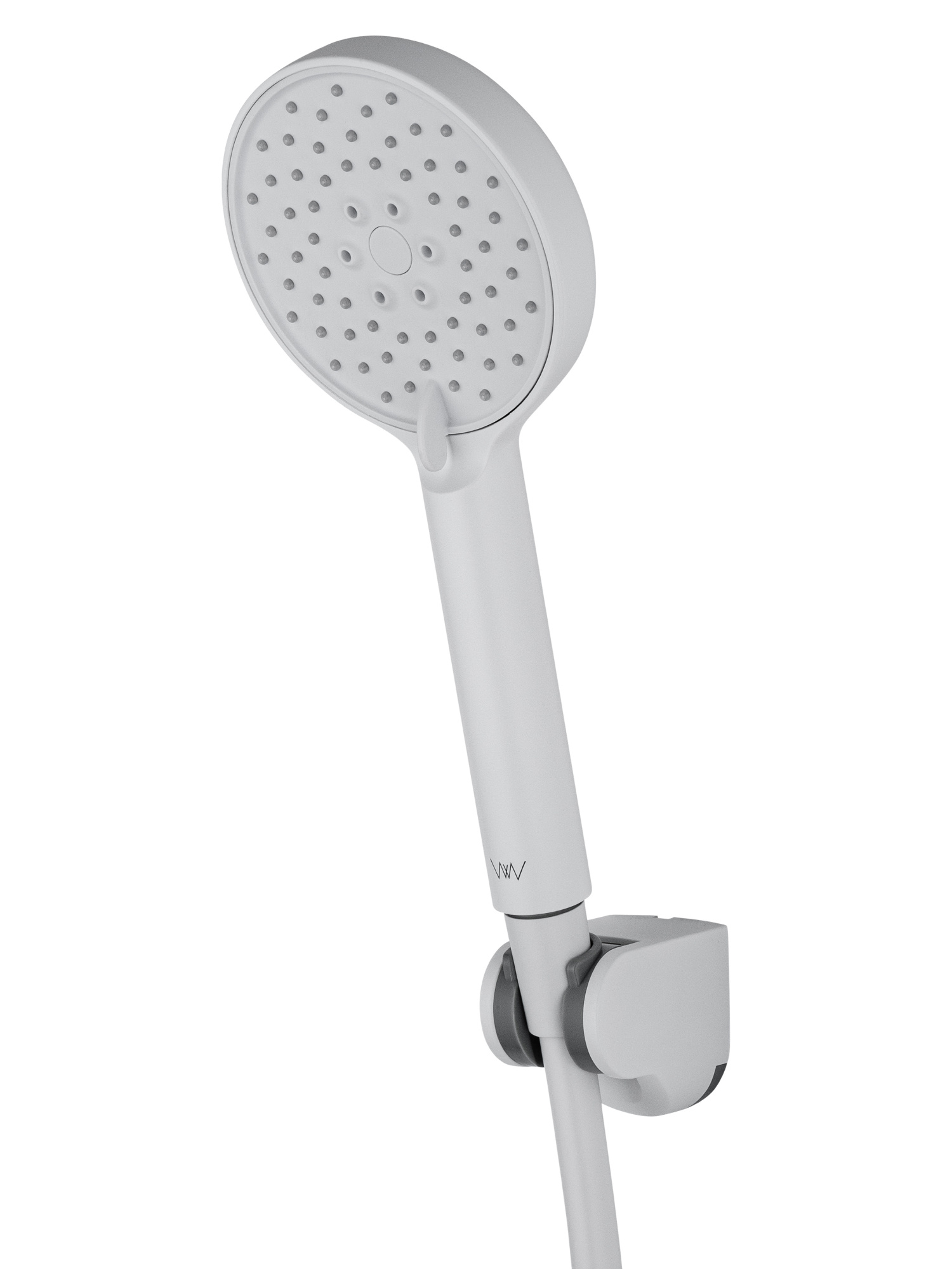 Смеситель для душа с термостатом и гарнитуром Wonzon & Woghand Inn 6 WW-B2029-A-MW белый матовый