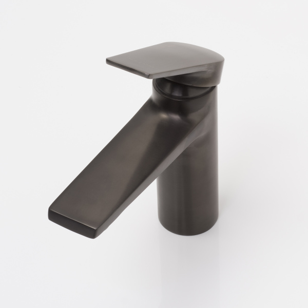 Смеситель для раковины WasserKRAFT Wiese 8403 оружейная сталь глянцевый