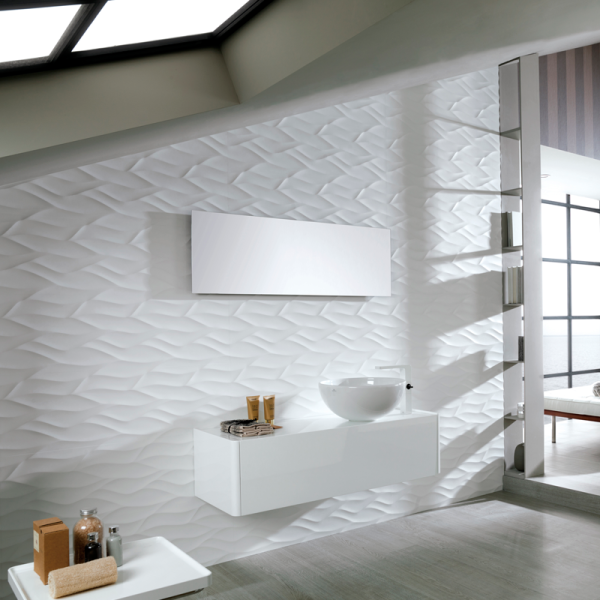 Плитка керамическая настенная 100x33,3 см PORCELANOSA MADAGASCAR-ONA V14401011/100295097 белый Плитка керамическая настенная 100x33,3 см PORCELANOSA MADAGASCAR-ONA V14401011/100295097 белый