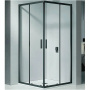 Душевой уголок Riho Hamar 2.0 90x200x90 G007005121 профиль черный