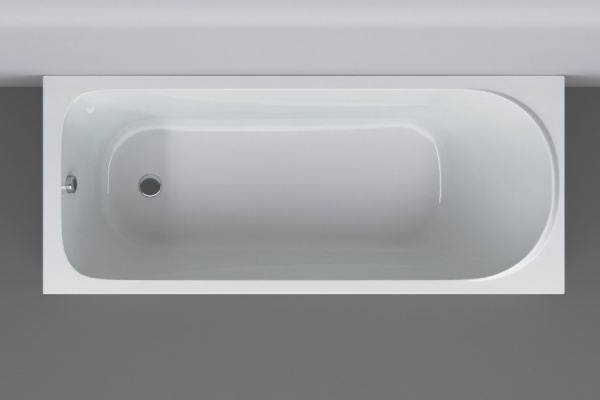 Комплект: Ванна акриловая с каркасом, со сливом-переливом AM.PM Sense W75A-170-070W-KL Комплект: Ванна акриловая с каркасом, со сливом-переливом AM.PM Sense W75A-170-070W-KL