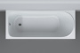 Комплект: Ванна акриловая с каркасом, со сливом-переливом AM.PM Sense W75A-170-070W-KL Комплект: Ванна акриловая с каркасом, со сливом-переливом AM.PM Sense W75A-170-070W-KL