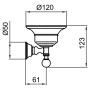 Мыльница Webert Karenina KA500101065 Мыльница Webert Karenina KA500101065