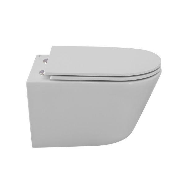 Унитаз Cezares Liner CZR-3808-53-TH-TOR/SC подвесной безободковый с микролифтом