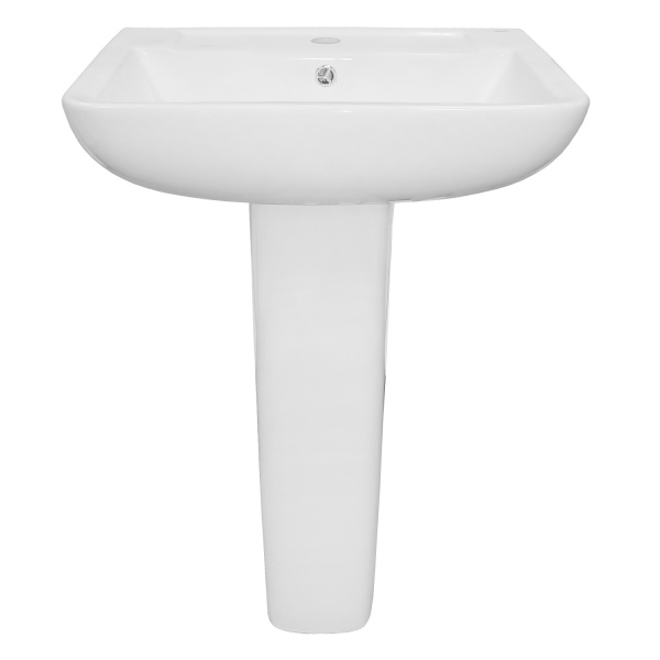 Раковина Loranto Liri 55 см CS-BMP009 с пьедесталом