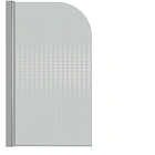 Штора для ванной стеклянная Parly F04 хром