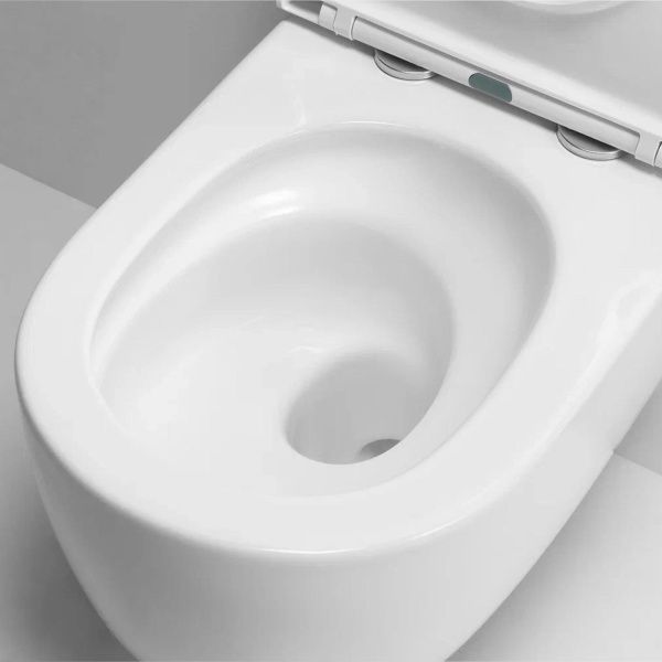 Унитаз подвесной с сиденьем BERGES 082137 белый Унитаз подвесной с сиденьем BERGES 082137 белый