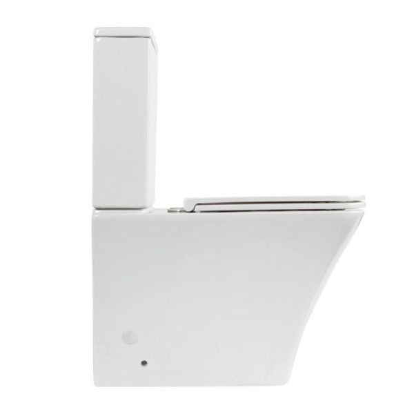 Чаша унитаза безободковая  BelBagno MARMI BB052CPR Чаша унитаза безободковая  BelBagno MARMI BB052CPR