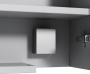 Зеркальный шкаф с LED-подсветкой, левый AM.PM Spirit 2.0 M70AMCL0601WG Зеркальный шкаф с LED-подсветкой, левый AM.PM Spirit 2.0 M70AMCL0601WG
