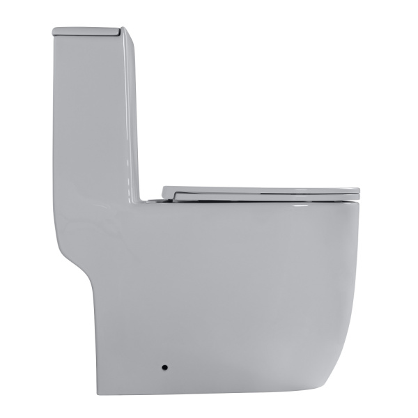 Унитаз-моноблок Abber Bequem AC1137T безободковый с микролифтом