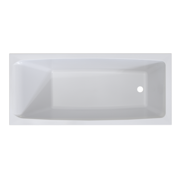 Ванна акриловая Radomir Веста 170x70 2-01-0-0-1-237Р белая пристенная с каркасом