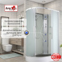 Душевая кабина AvaCan 120x90 EM2912RN профиль хром