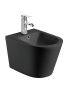 Биде подвесное 36х34,5х51,5 см AQUAme AQM2101MB черное матовое