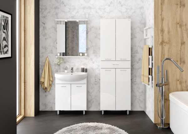 Тумба под раковину Onika Стелла 65 см 106501 белый