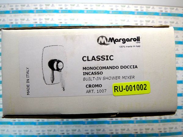 Смеситель для душа MargaroliClassica RU1007AA01CR белый Смеситель для душа MargaroliClassica RU1007AA01CR белый