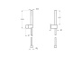 Душевой гарнитур VitrA Origin A4554326 Душевой гарнитур VitrA Origin A4554326