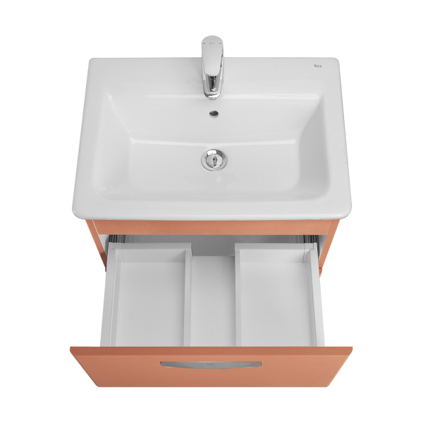 Тумба под раковину Roca The Gap Original 60 см Z.RU93.0.783.7 подвесная терракотовый