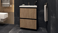 Тумба подвесная VELVEX Klaufs 60.2Y-617.217 под раковину Cersanit COMO 60 Тумба подвесная VELVEX Klaufs 60.2Y-617.217 под раковину Cersanit COMO 60